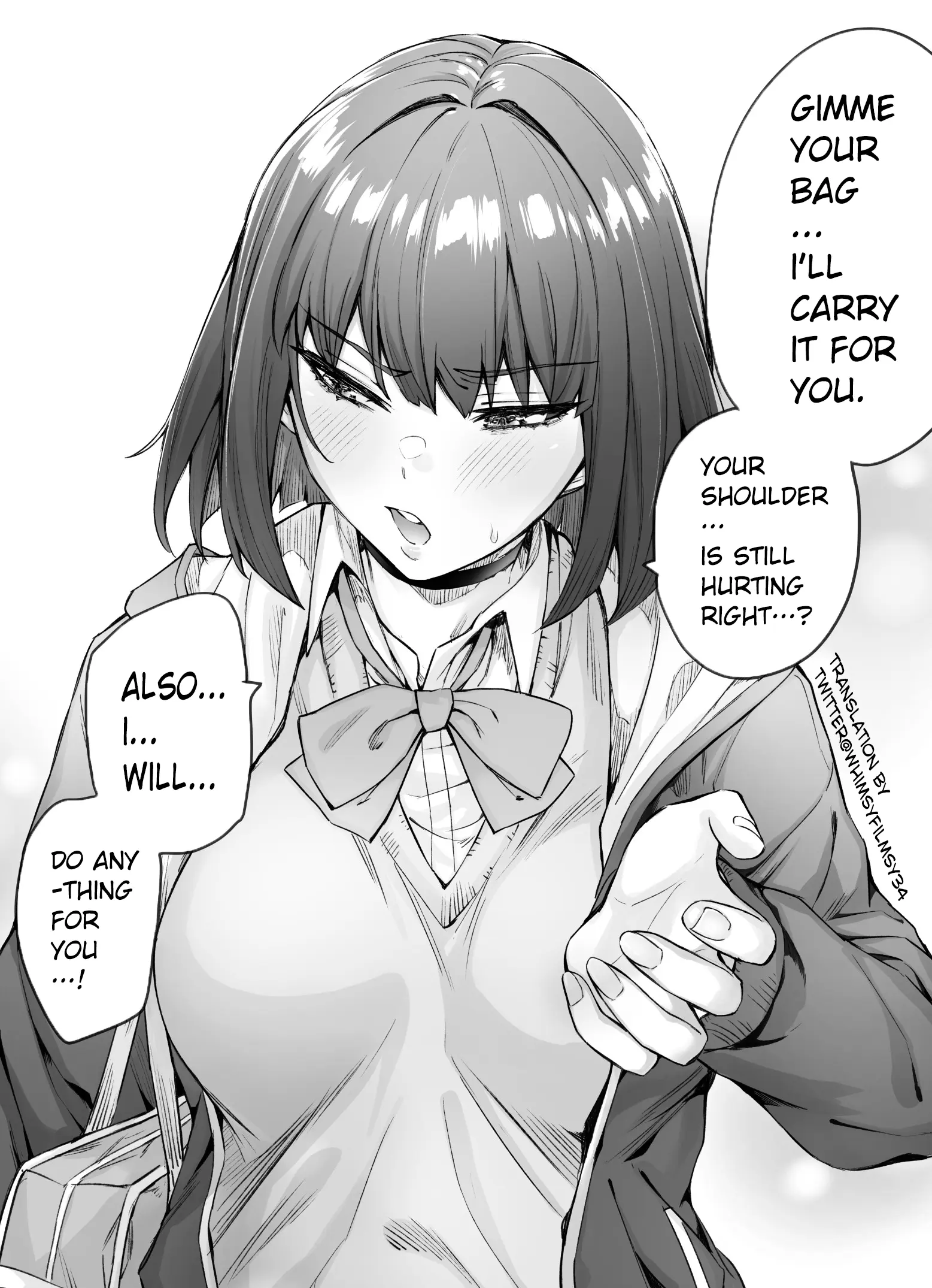 The Tsuntsuntsuntsuntsuntsun Tsuntsuntsuntsuntsundere Girl Getting Less And Less Tsun Day By Day - Vol.1 Chapter 9.1