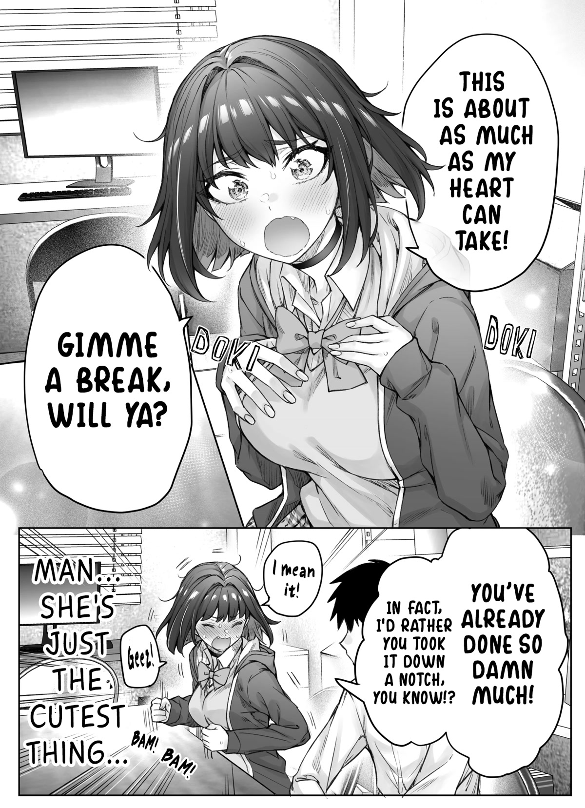 The Tsuntsuntsuntsuntsuntsun Tsuntsuntsuntsuntsundere Girl Getting Less And Less Tsun Day By Day - Chapter 57