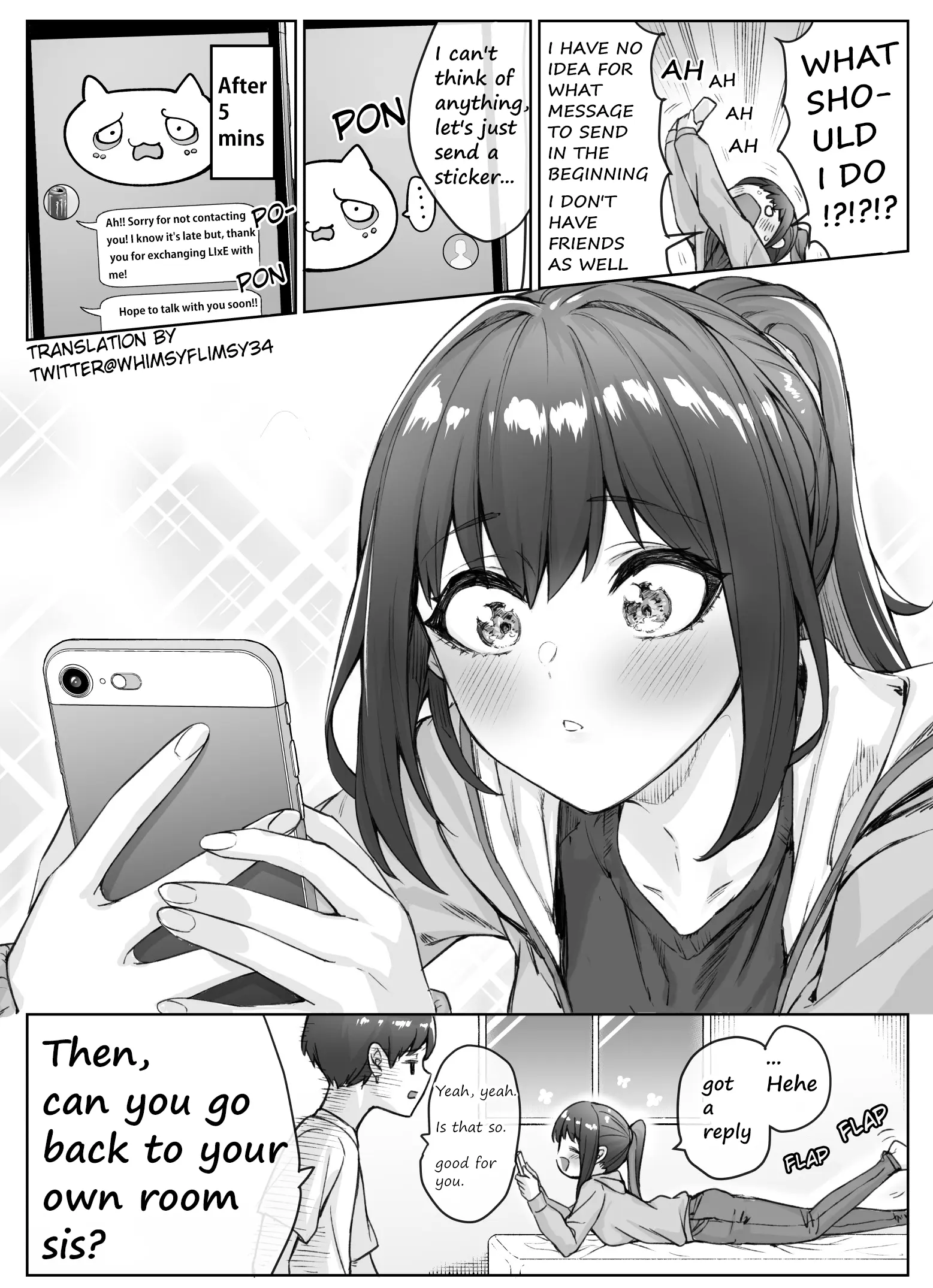 The Tsuntsuntsuntsuntsuntsun Tsuntsuntsuntsuntsundere Girl Getting Less And Less Tsun Day By Day - Vol.1 Chapter 14.2