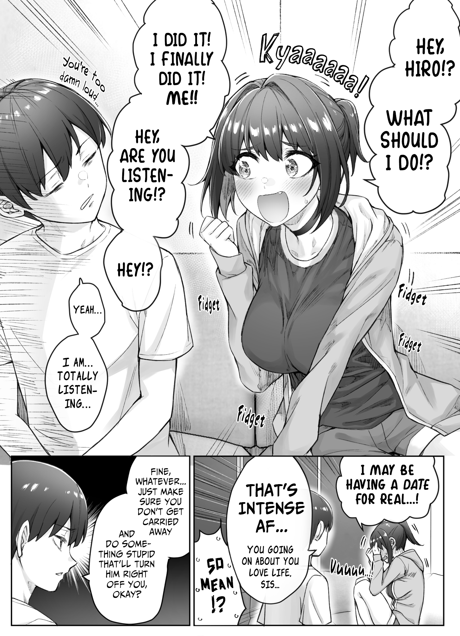 The Tsuntsuntsuntsuntsuntsun Tsuntsuntsuntsuntsundere Girl Getting Less And Less Tsun Day By Day - Chapter 46