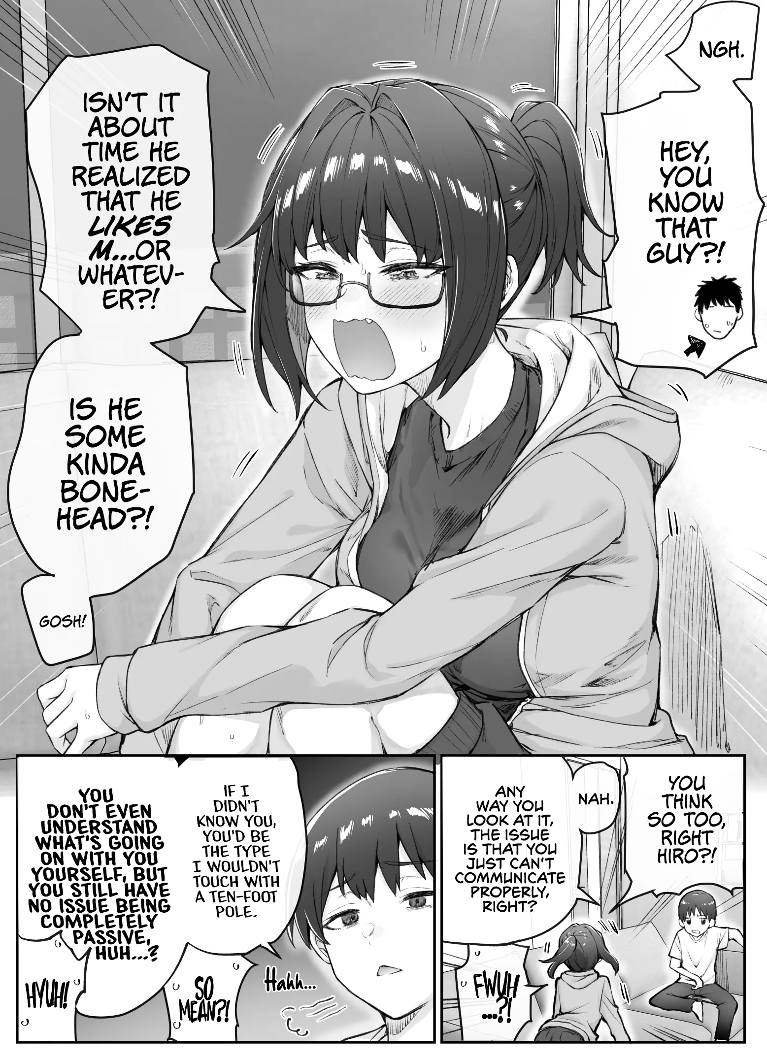 The Tsuntsuntsuntsuntsuntsun Tsuntsuntsuntsuntsundere Girl Getting Less And Less Tsun Day By Day - Vol.1 Chapter 22.2: The Tsunderederederedere-Chan Who's Less And Less Able To Hide Her Dere Day By Day - Day 39