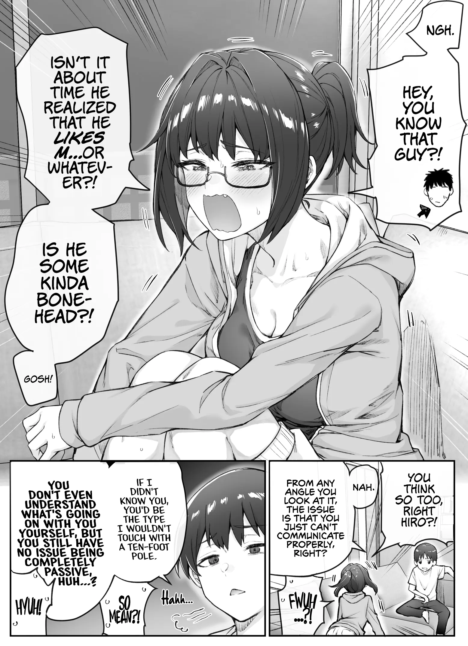 The Tsuntsuntsuntsuntsuntsun Tsuntsuntsuntsuntsundere Girl Getting Less And Less Tsun Day By Day - Vol.1 Chapter 22.2: The Tsunderederederedere-Chan Who's Less And Less Able To Hide Her Dere Day By Day - Day 39