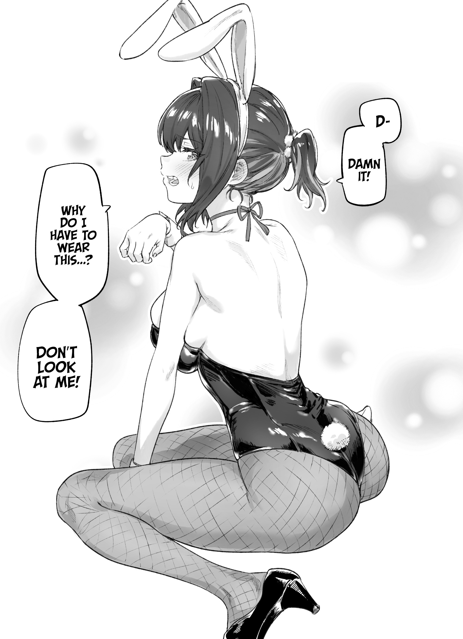 The Tsuntsuntsuntsuntsuntsun Tsuntsuntsuntsuntsundere Girl Getting Less And Less Tsun Day By Day - Chapter 37.5: Bunny Suit Tsundere-Chan