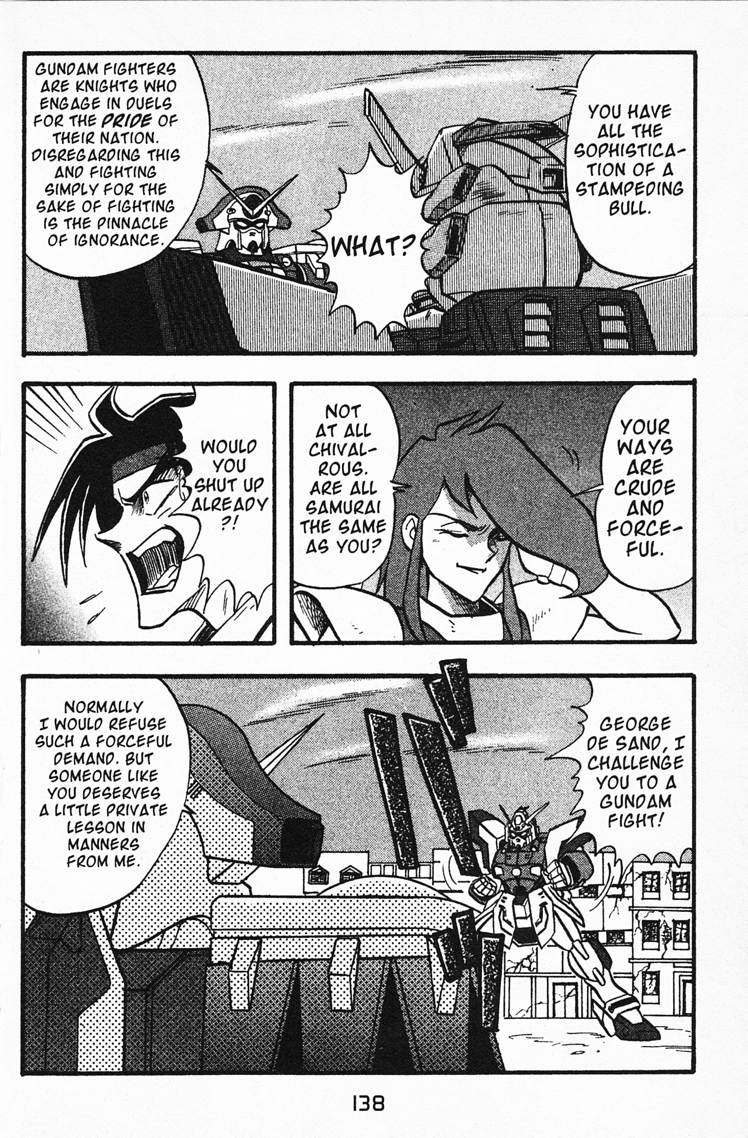 Mobile Fighter G Gundam - Vol.1 Chapter 4: Bolt Gundam And Gundam Rose