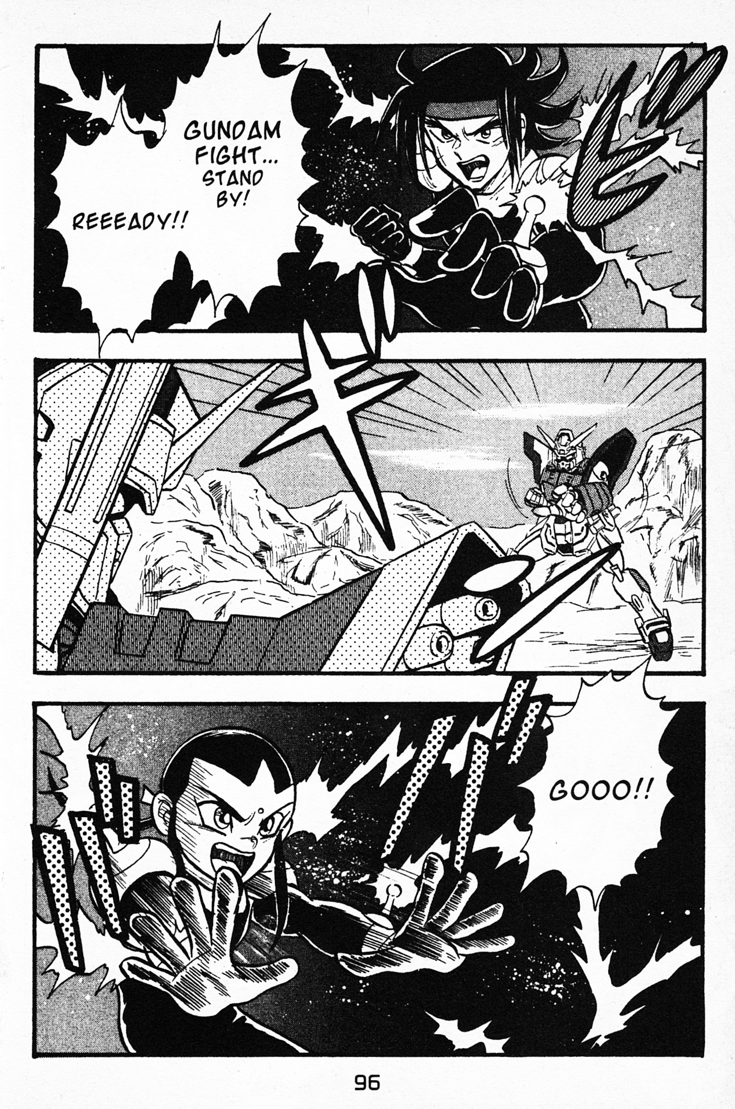 Mobile Fighter G Gundam - Vol.1 Chapter 3: Dragon Gundam And Bolt Gundam