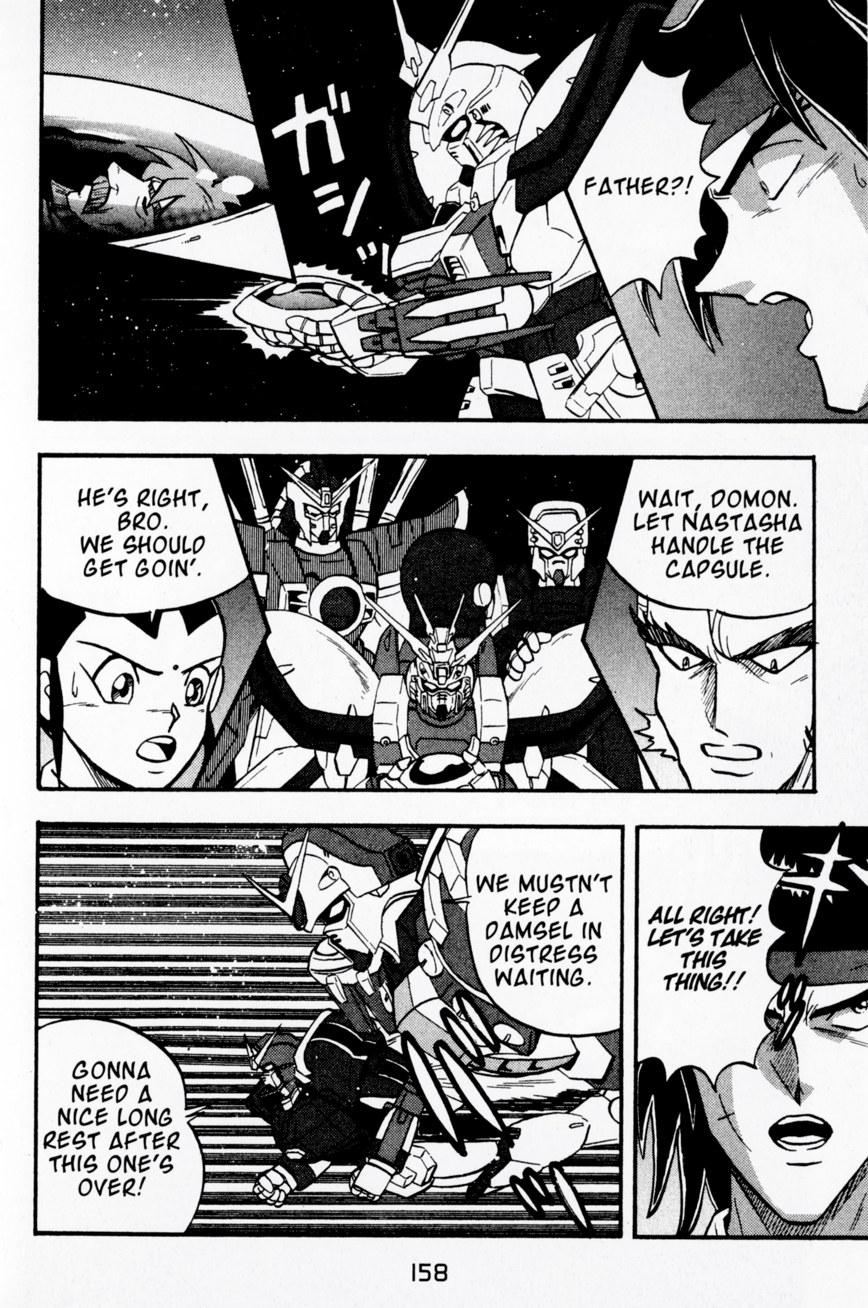 Mobile Fighter G Gundam - Vol.3 Chapter 13: Battle Against The Dark Gundam - Gundam Fighters Forever -