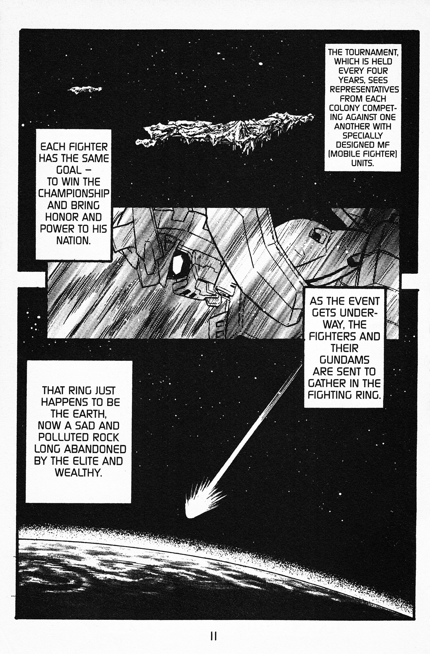 Mobile Fighter G Gundam - Vol.1 Chapter 1: Gundam Fight! Ready... Go!!