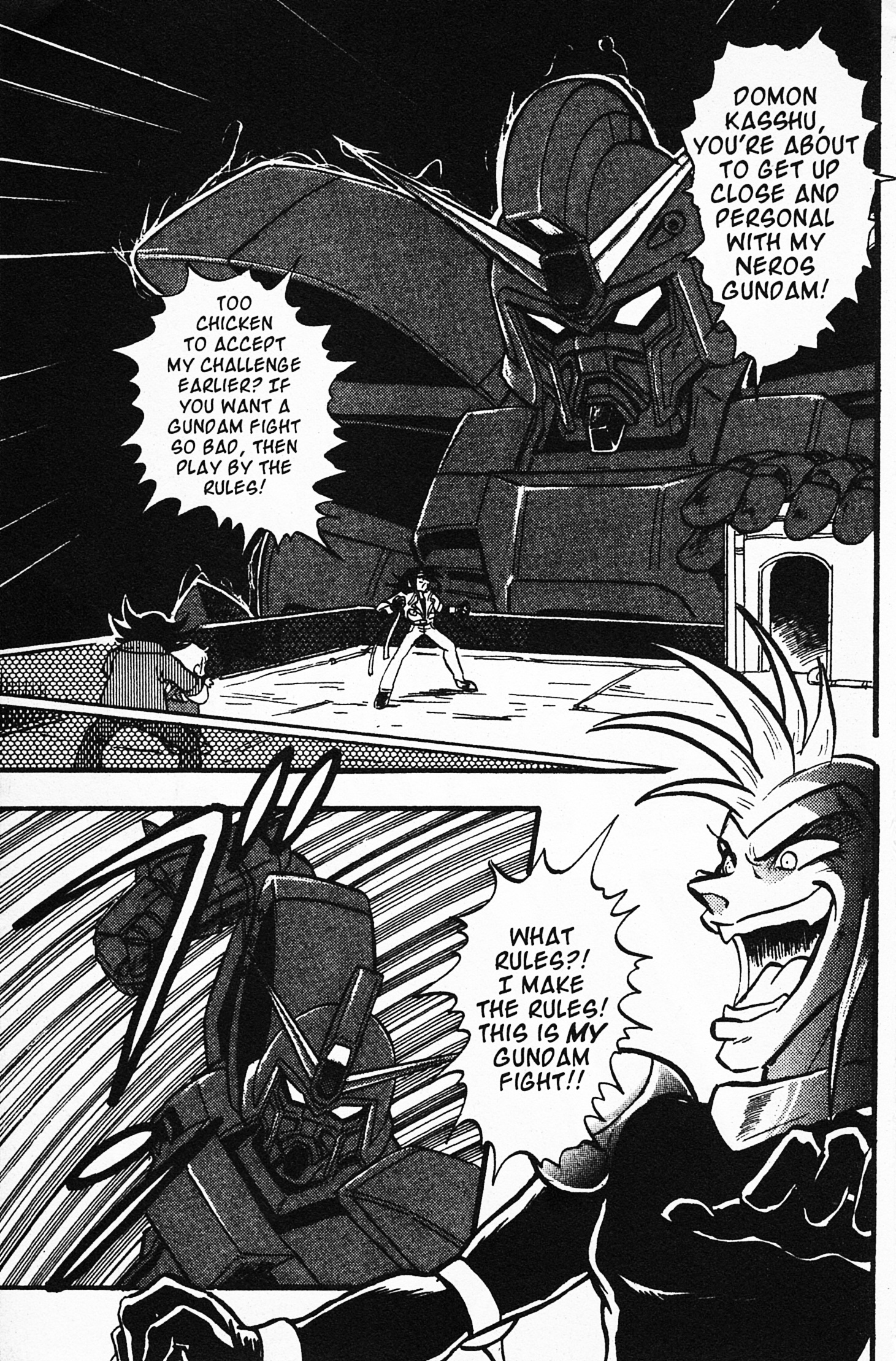 Mobile Fighter G Gundam - Vol.1 Chapter 1: Gundam Fight! Ready... Go!!