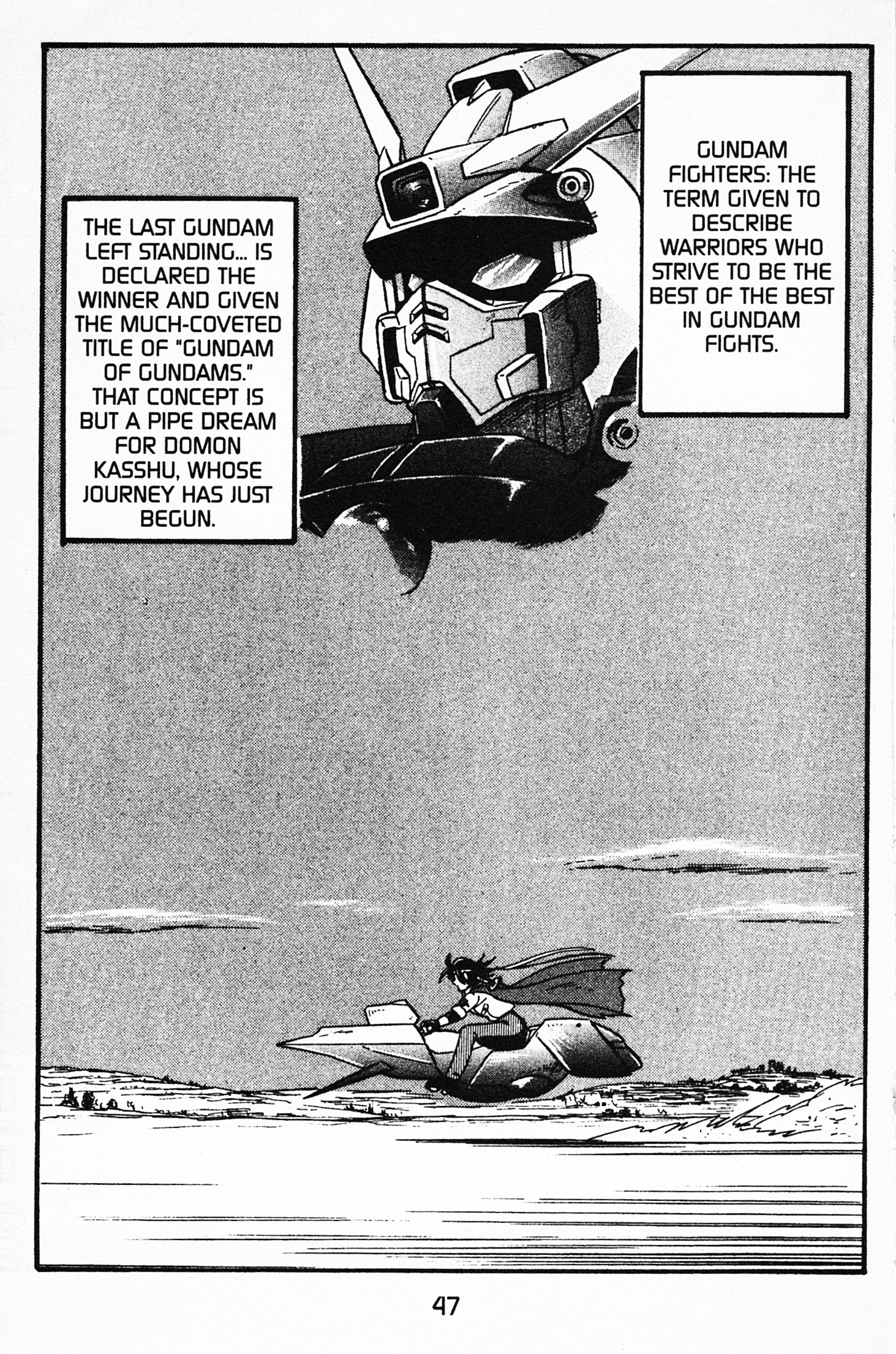 Mobile Fighter G Gundam - Vol.1 Chapter 1: Gundam Fight! Ready... Go!!