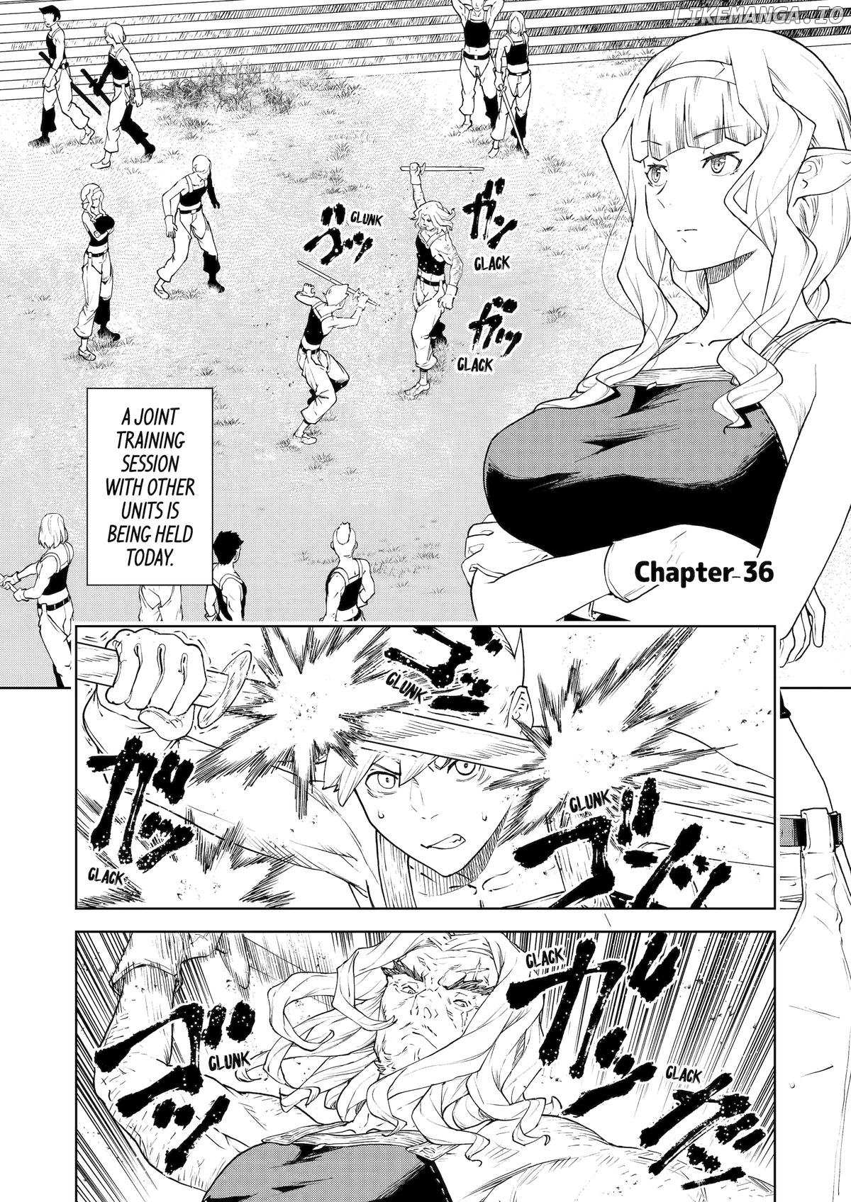 Even The Captain Knight, Miss Elf, Wants To Be A Maiden. - Chapter 36