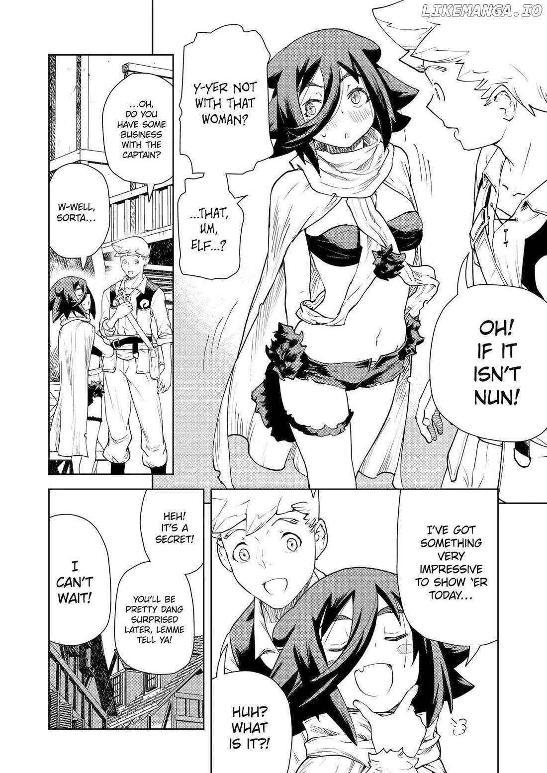 Even The Captain Knight, Miss Elf, Wants To Be A Maiden. - Chapter 35