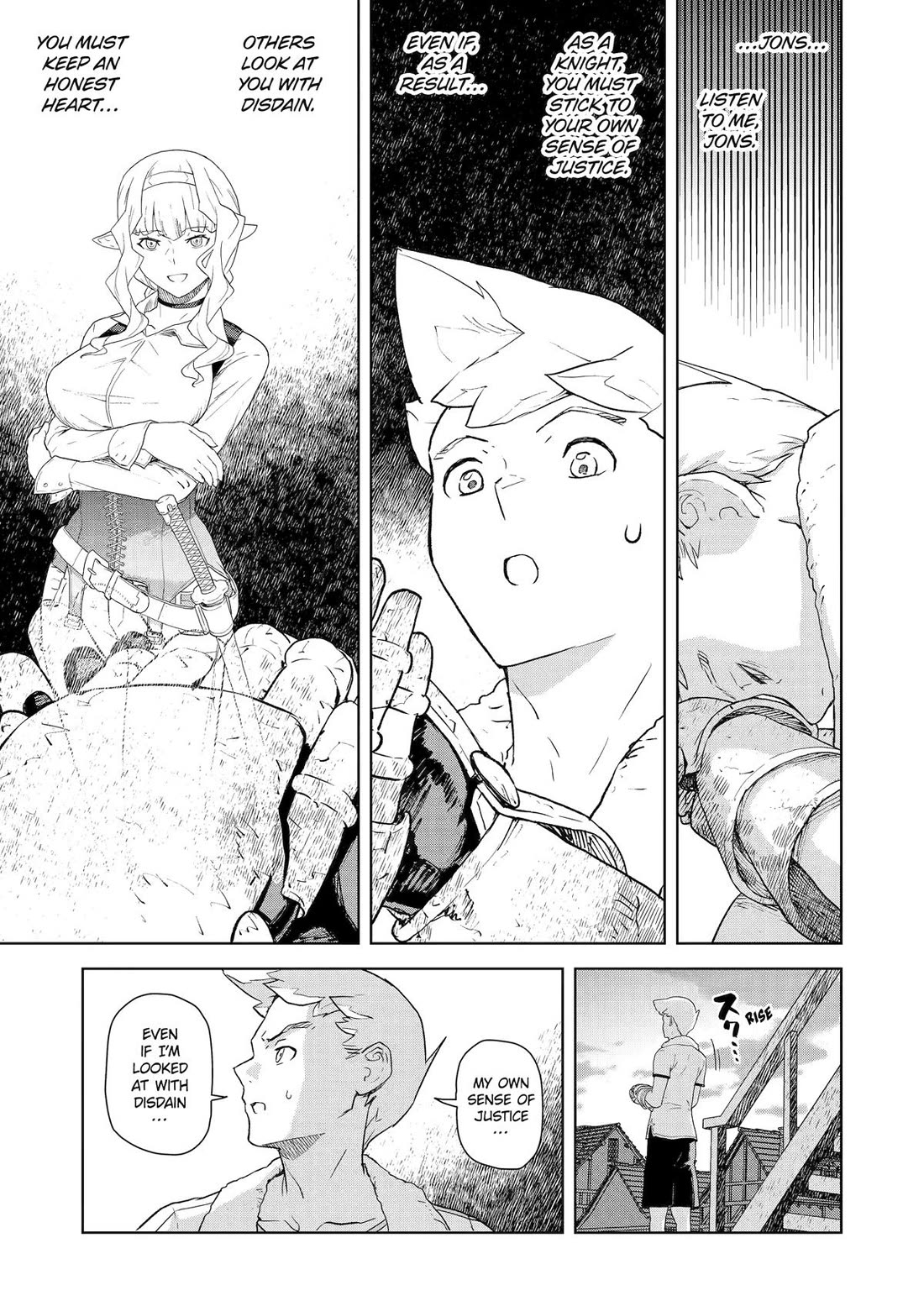 Even The Captain Knight, Miss Elf, Wants To Be A Maiden. - Chapter 27