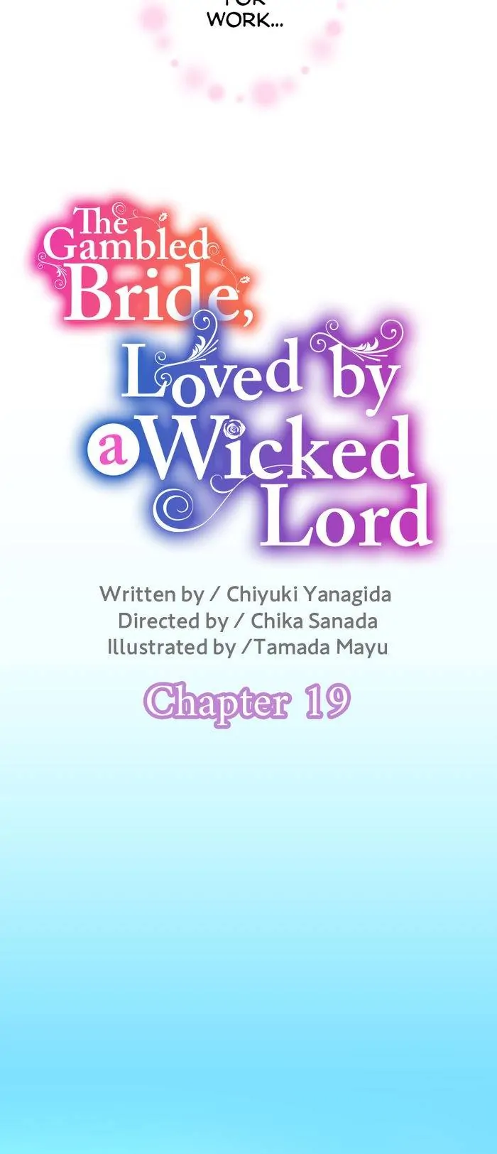 The Gambled Bride, Loved By A Wicked Lord - Chapter 19