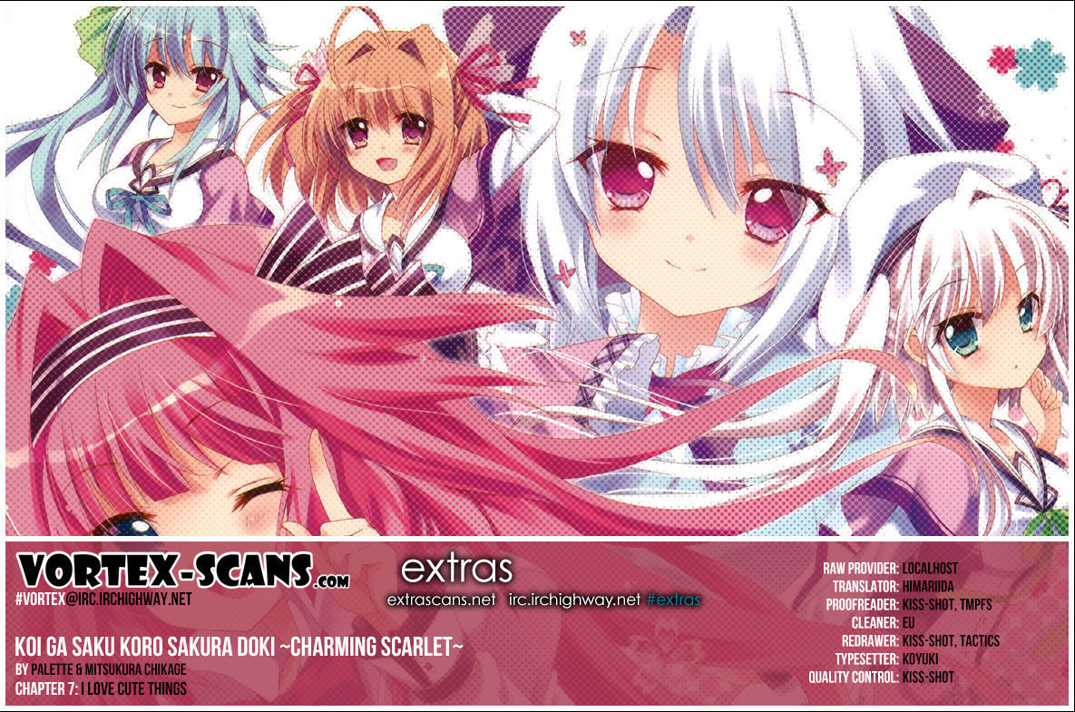 Koi Ga Saku Koro Sakura Doki - Charming Scarlet - Chapter 7 : I Love Cute Things!