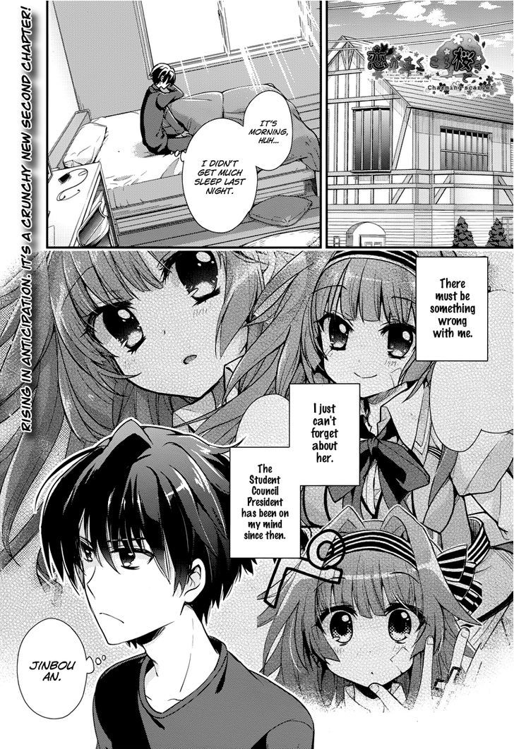 Koi Ga Saku Koro Sakura Doki - Charming Scarlet - Chapter 2 : Time Of Sunny Day, A New Encounter