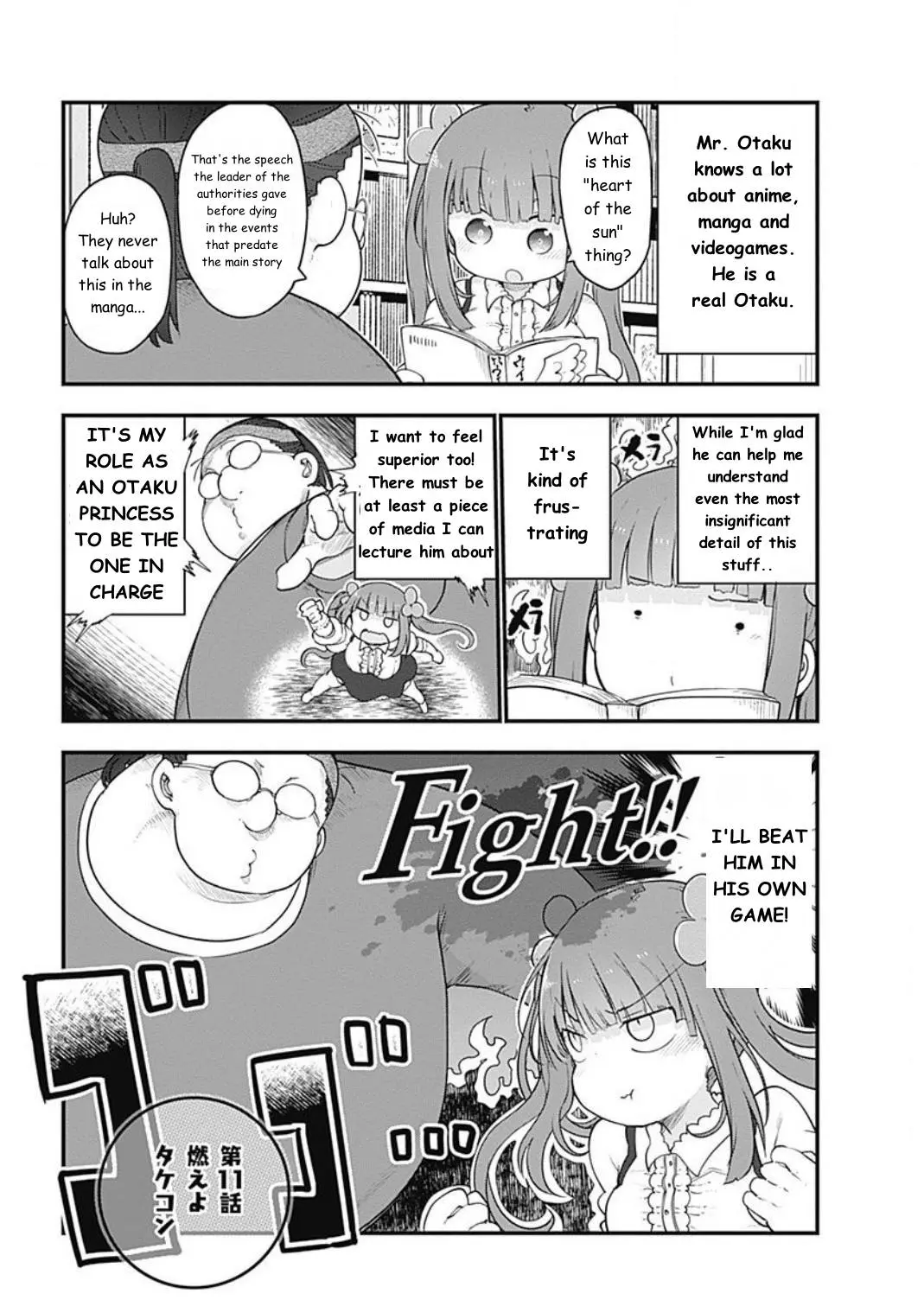 Futaribocchi No Otacir No Hime - Vol.1 Chapter 11: Enter The Takedragon