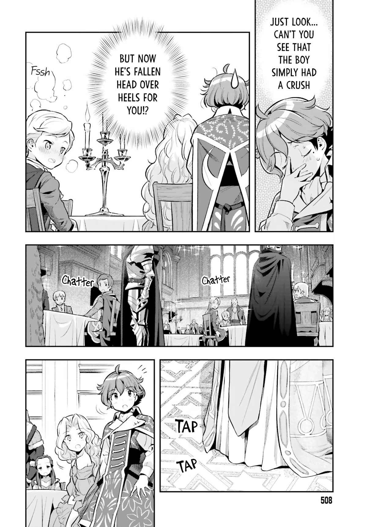 Genkai Koe No Tenpu Wa, Tensei-Sha Ni Shika Atsukaenai - Overlimit Skill Holders - - Chapter 18: Speculation Dances At The Banquet