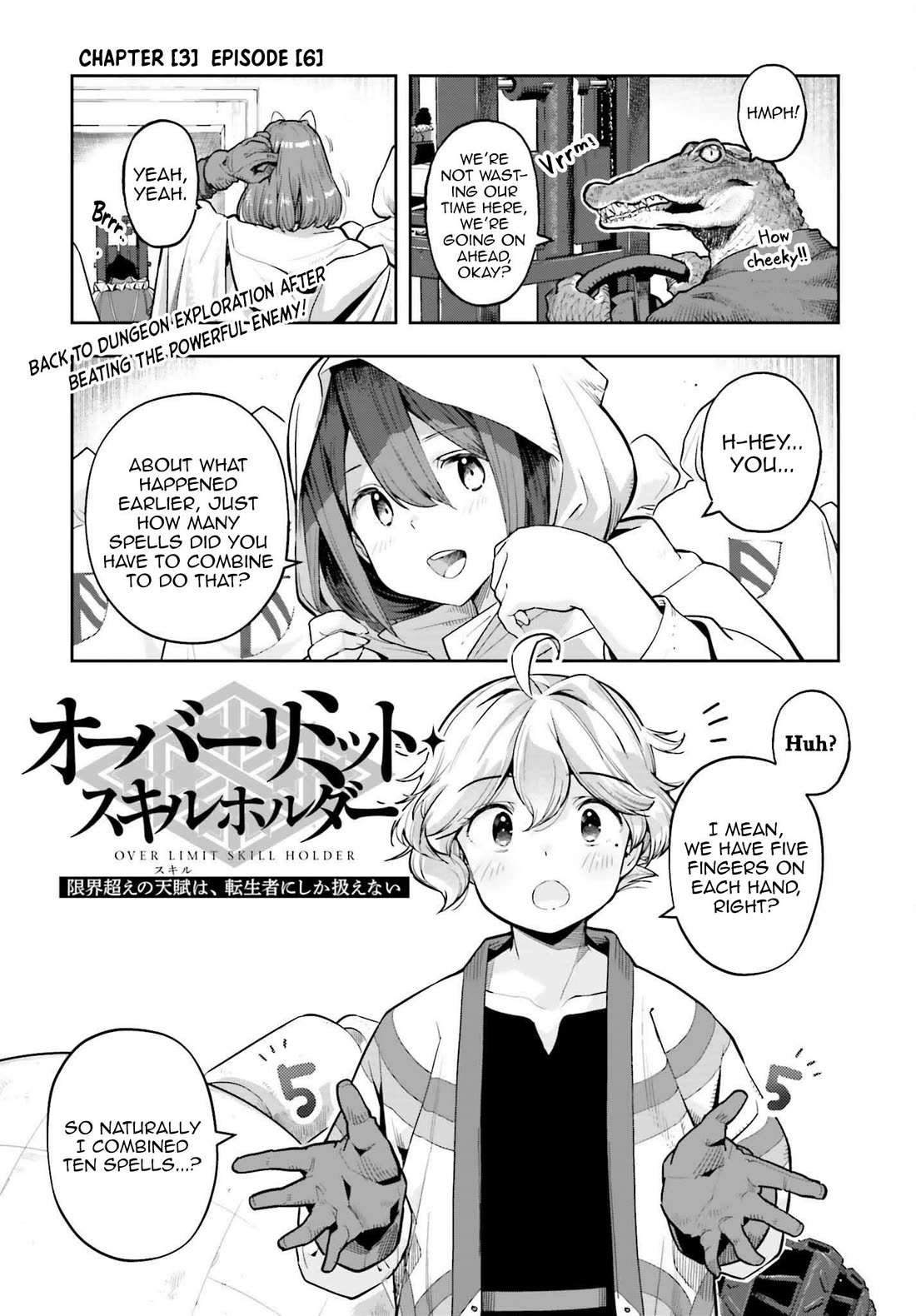 Genkai Koe No Tenpu Wa, Tensei-Sha Ni Shika Atsukaenai - Overlimit Skill Holders - - Chapter 44