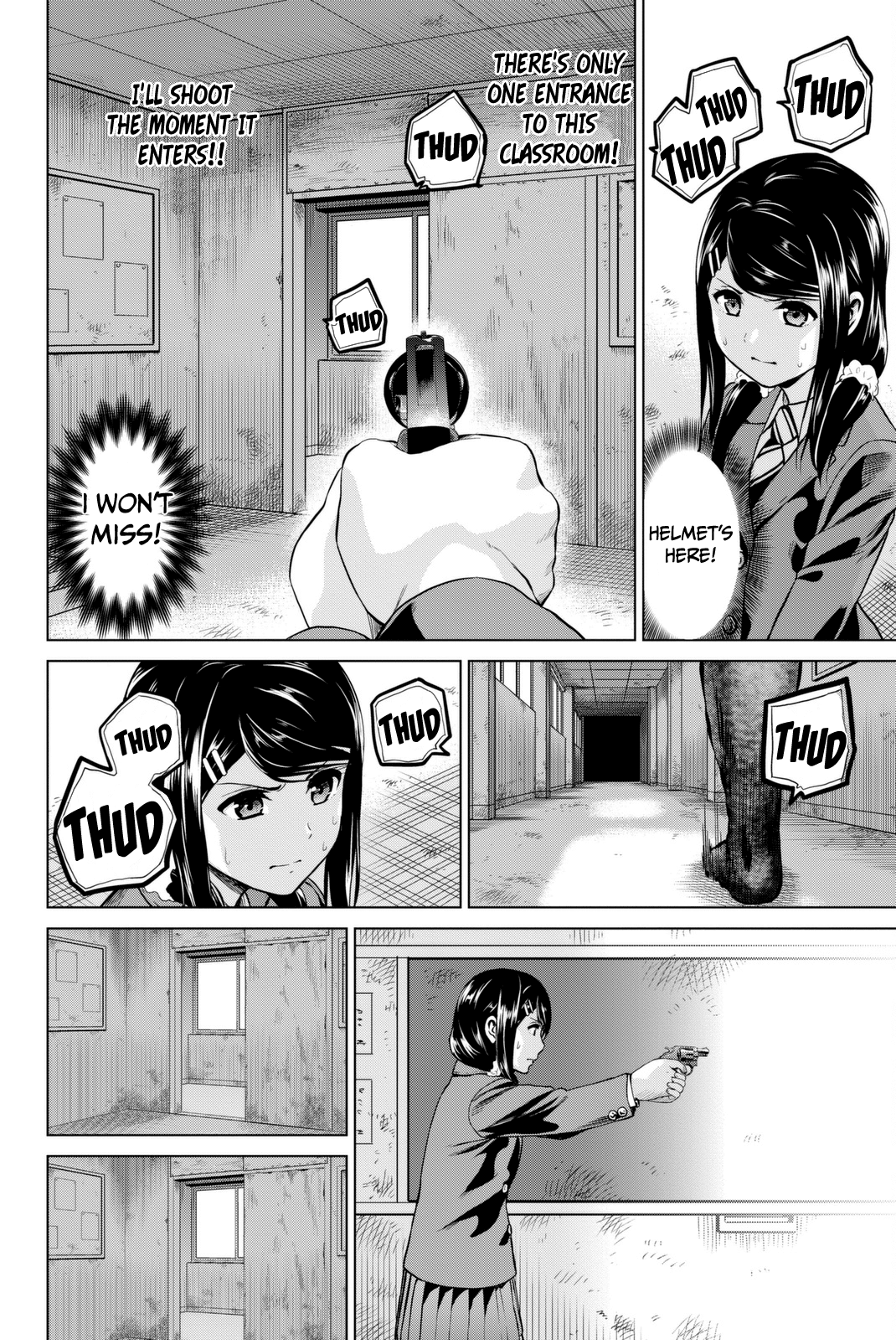 Infection - Vol.8 Chapter 61: Satsuki Vs Helmet