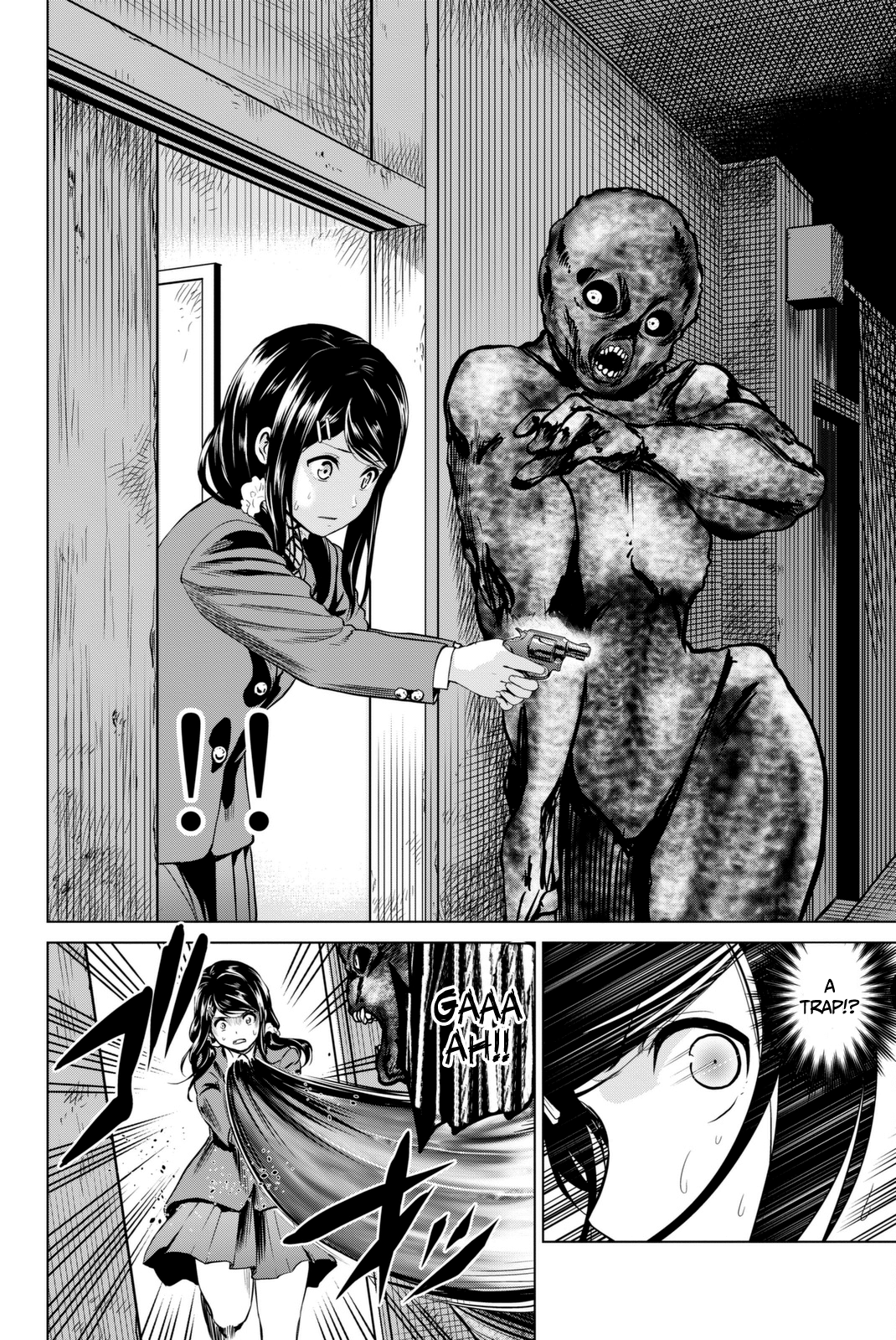 Infection - Vol.8 Chapter 61: Satsuki Vs Helmet