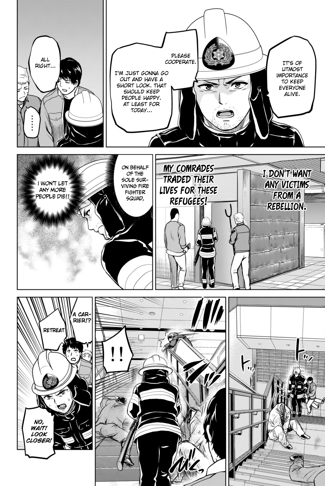 Infection - Vol.8 Chapter 61: Satsuki Vs Helmet