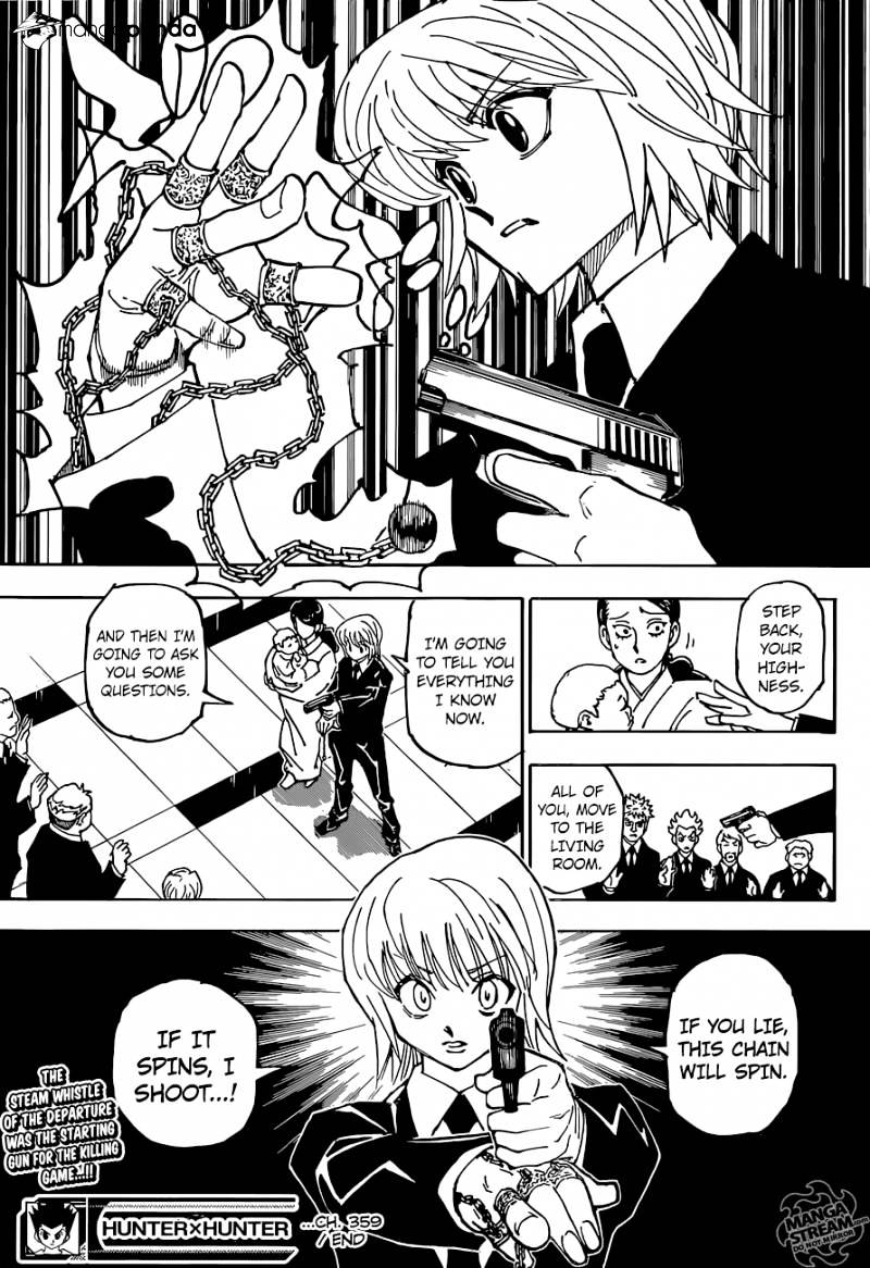 Hunter X Hunter - Chapter 359 : Departure