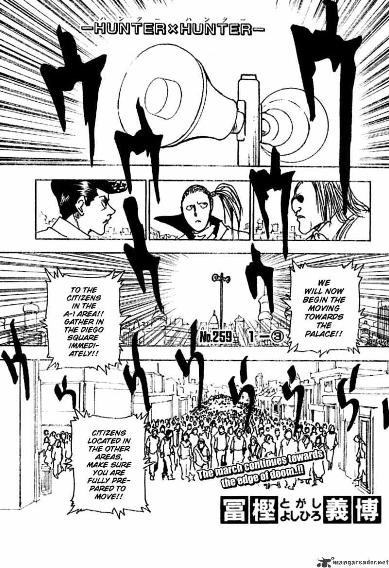 Hunter X Hunter - Chapter 259 : 1 - 3