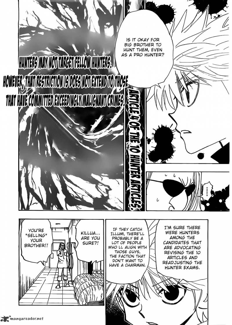 Hunter X Hunter - Chapter 328 : Arrangements