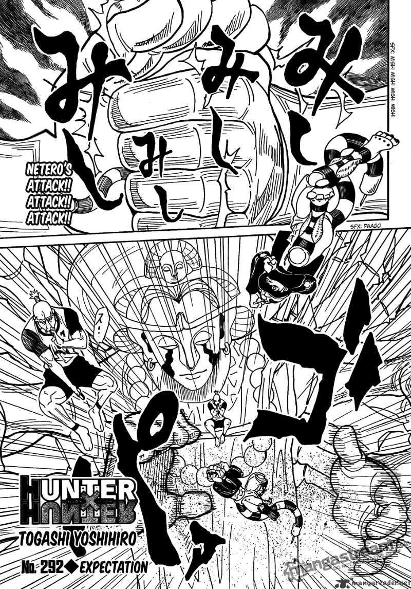 Hunter X Hunter - Chapter 292 : Expectation