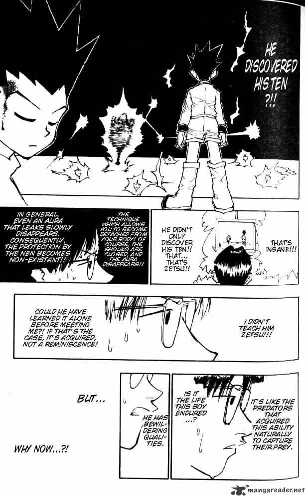 Hunter X Hunter - Chapter 50 : Zetsu