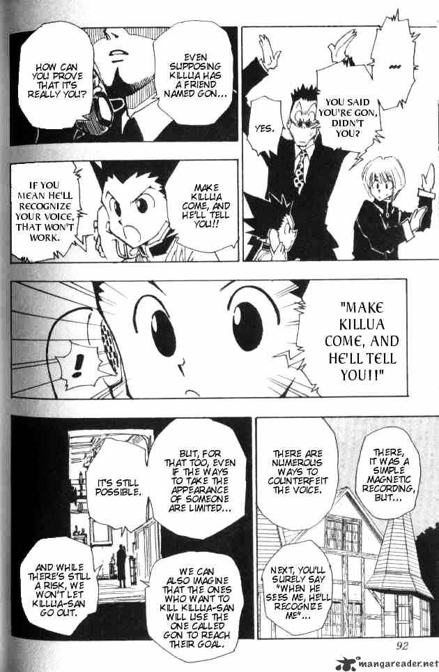 Hunter X Hunter - Chapter 40 : The Zoldick Family 1