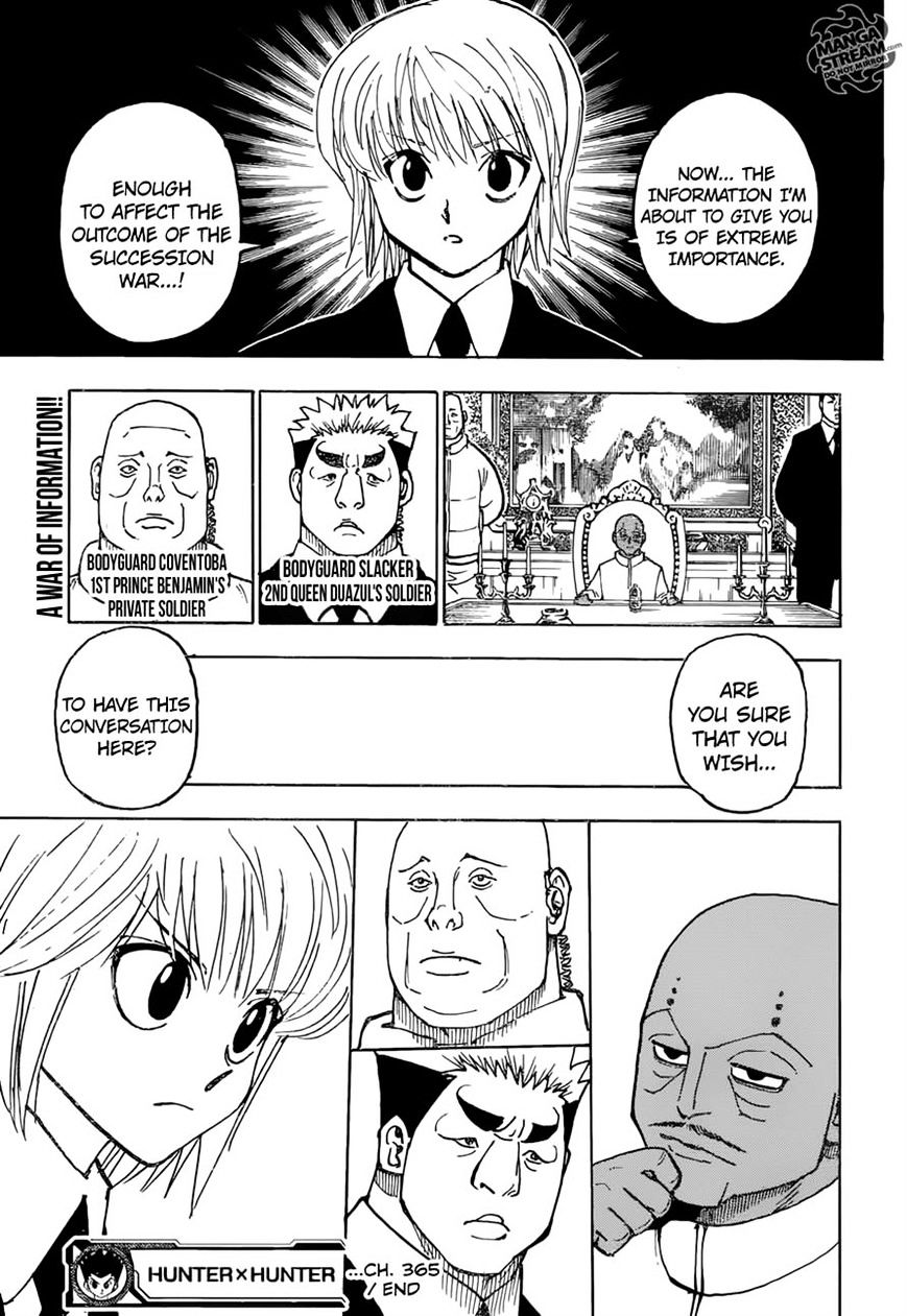 Hunter X Hunter - Vol.30 Chapter 365