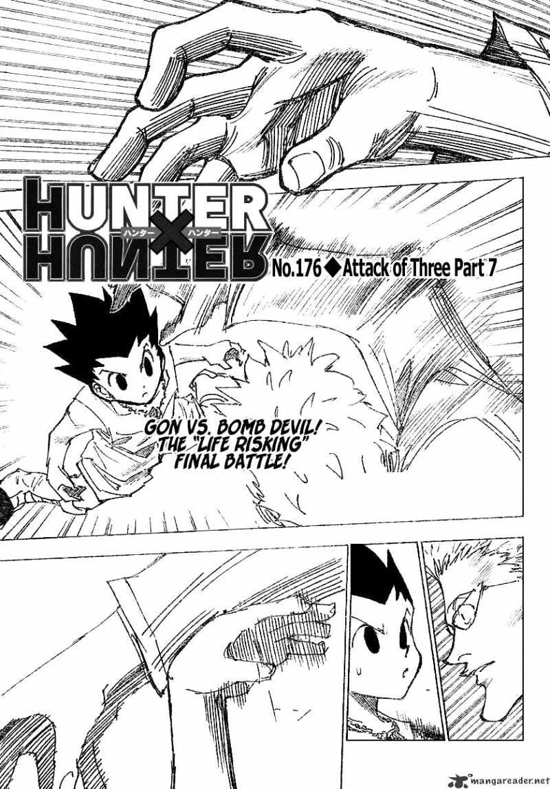 Hunter X Hunter - Chapter 176 : Attack Of Three 7