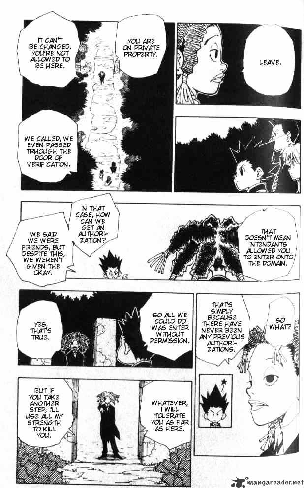 Hunter X Hunter - Chapter 41 : The Zoldick Family 2