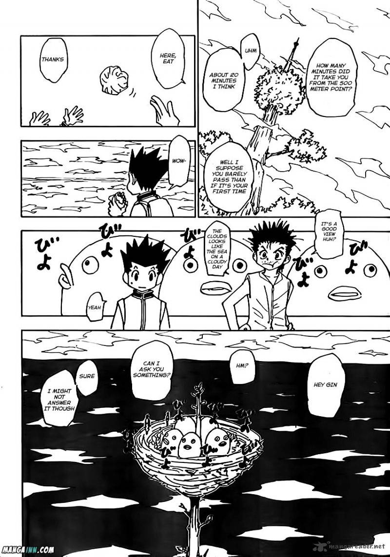 Hunter X Hunter - Chapter 338 : Up In The Trees