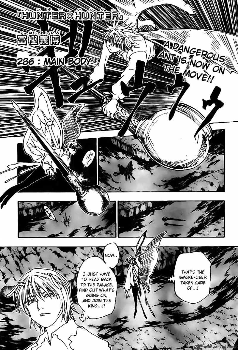 Hunter X Hunter - Chapter 286 : Main Body