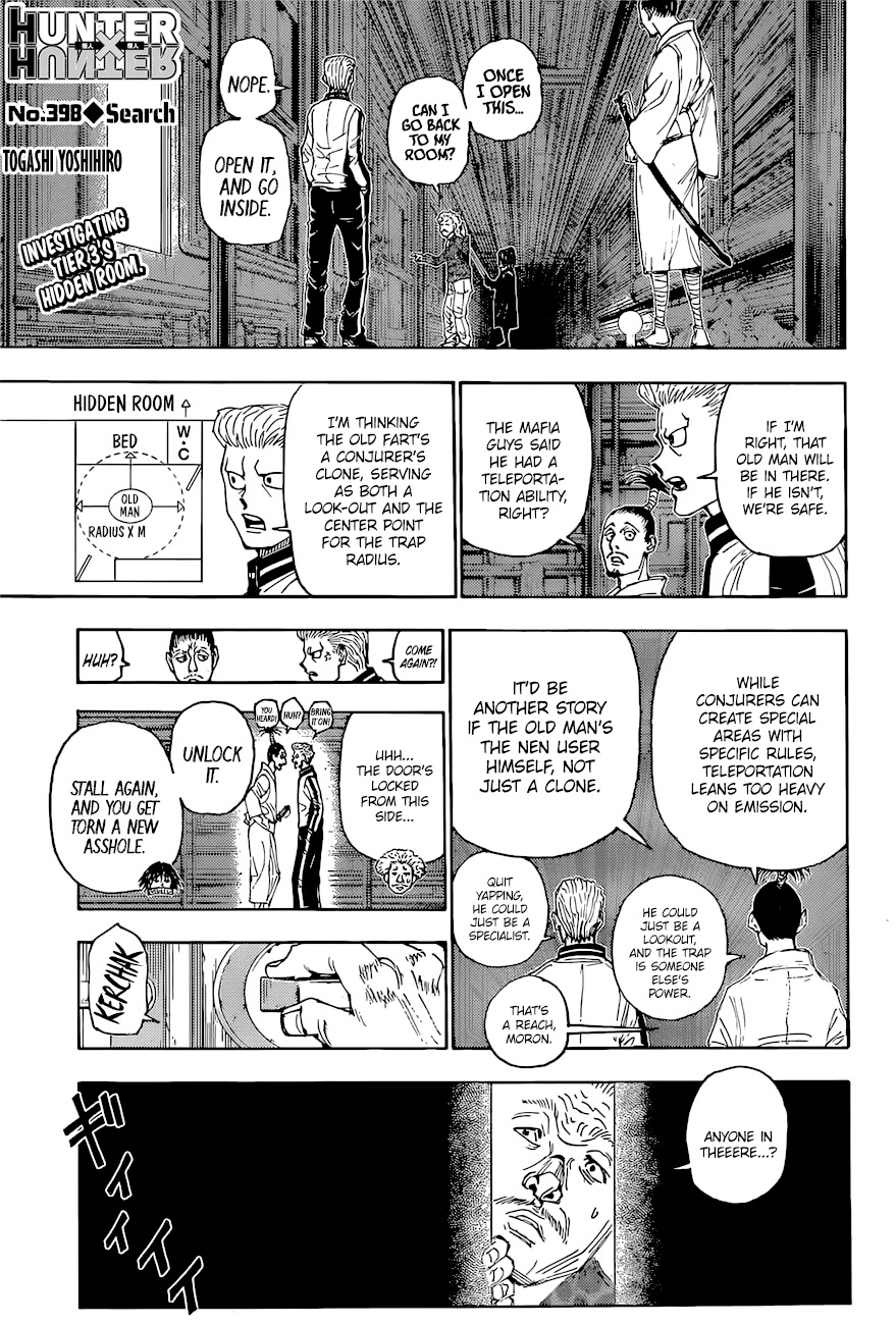 Hunter X Hunter - Chapter 398: Search