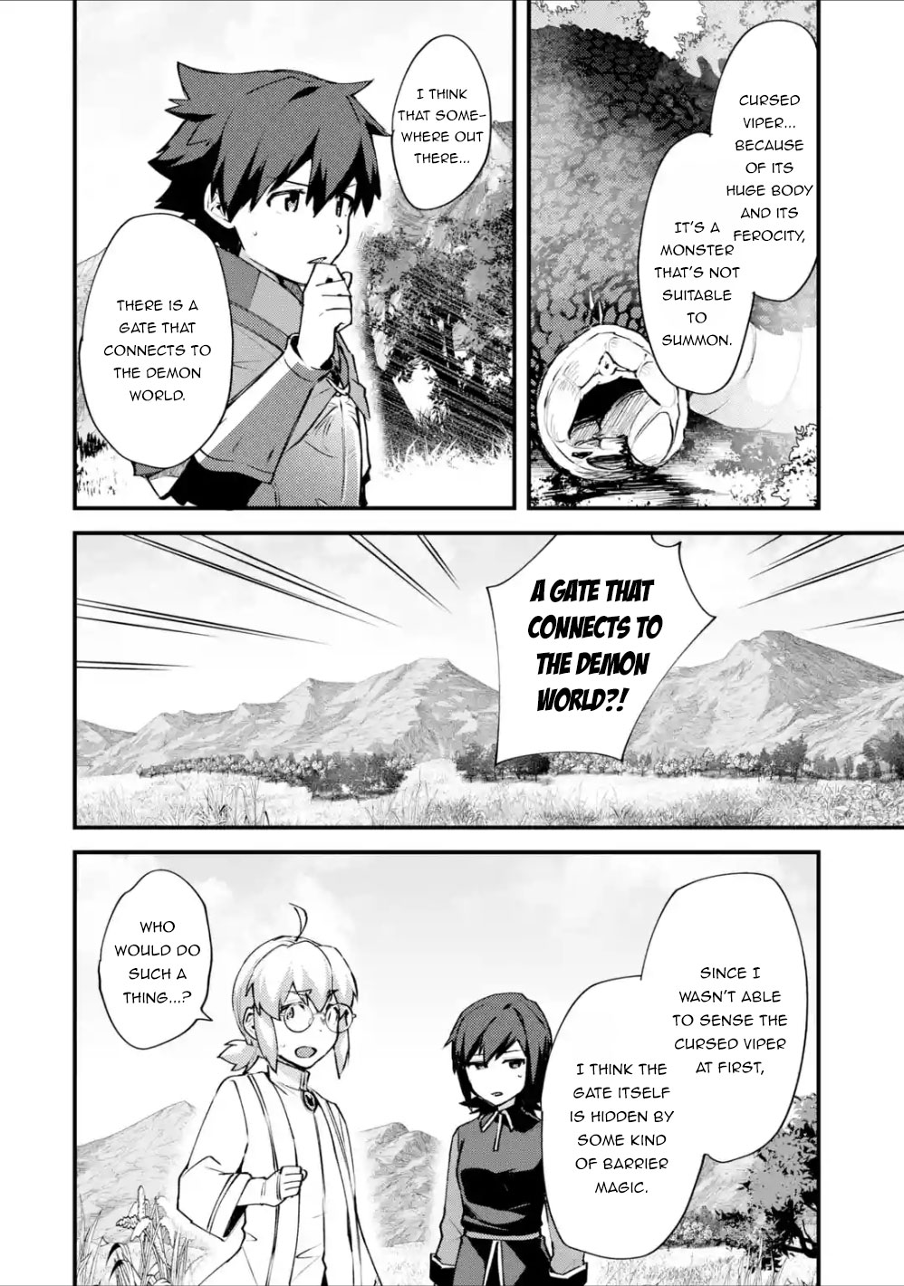 A Boy Who Has Been Reincarnated Twice Spends Peacefully As An S-Rank Adventurer, ~ I Who Was A Sage And A Hero Of Previous World, Will Live In Peacefullness In The Next World~ - Chapter 10: The Demon's World Gate And The Demon