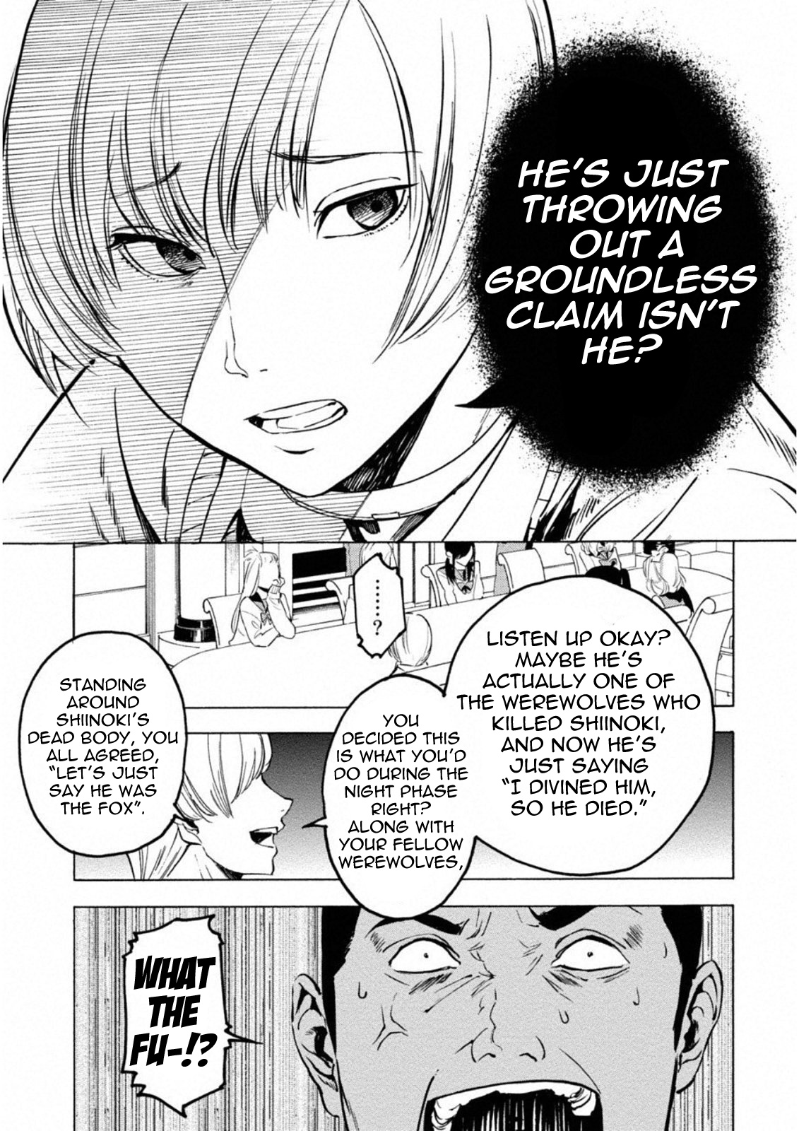 Jinrou Game: Crazy Fox - Vol.1 Chapter 5: Labyrinth Of Concealed Information