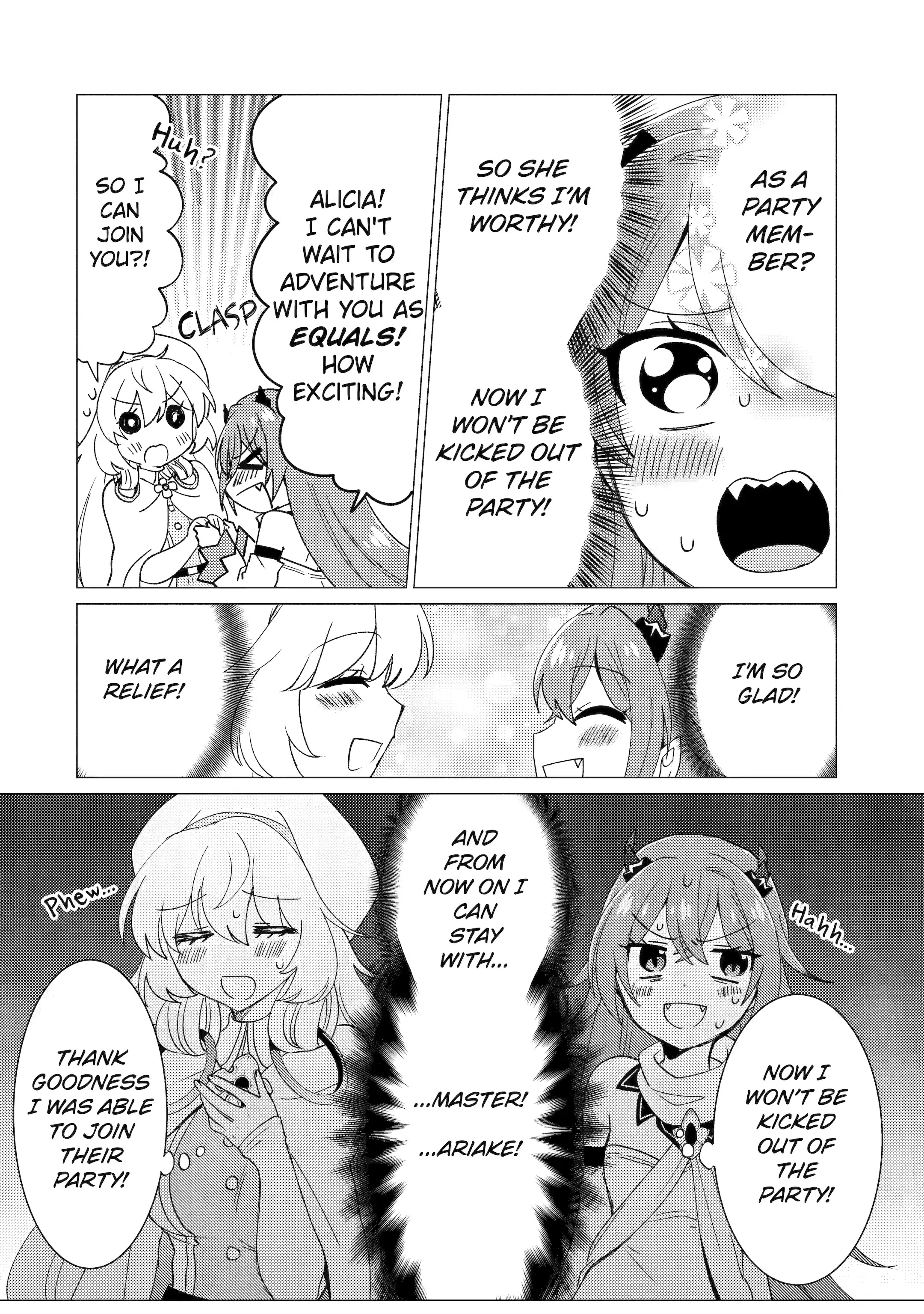 Yuusha Party Wo Tsuihosareta Ore Daga, Ore Kara Sudattekureta You De Ureshii. ......Nanode Dai Seijo, Omae Ni Ottekorarete Wa Komaru No Daga? - Chapter 20.2