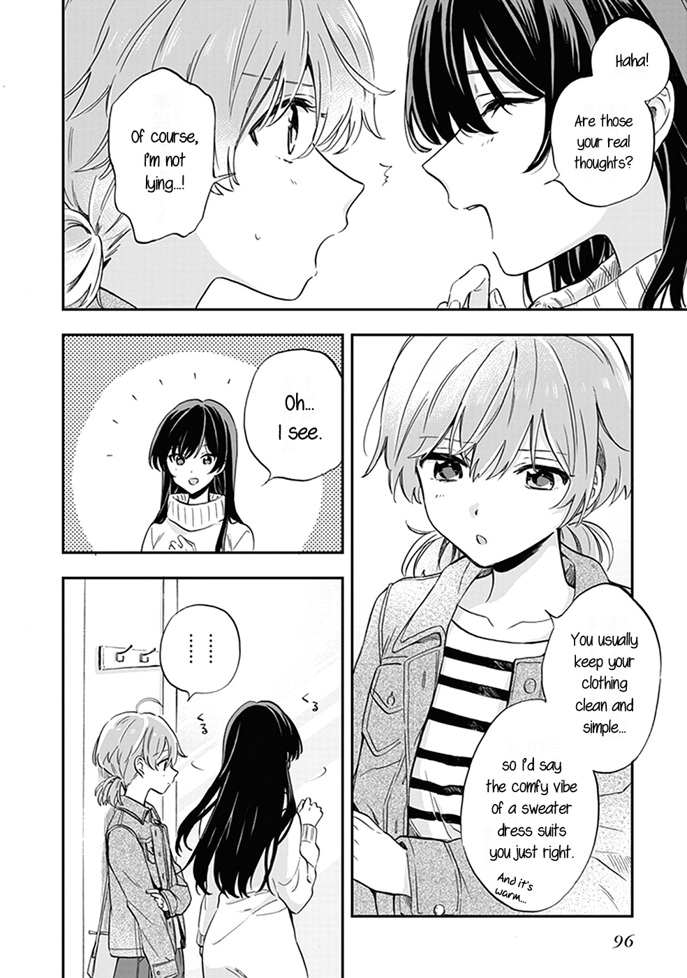 Bloom Into You: Official Comic Anthology - Chapter 9: What Will You Wear Tomorrow?