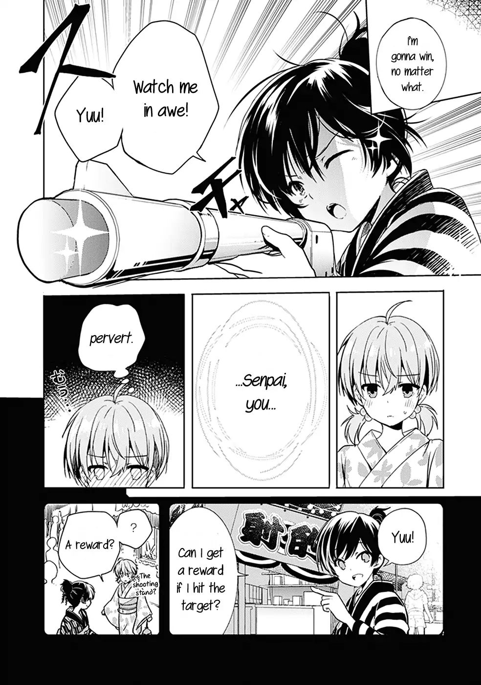 Bloom Into You: Official Comic Anthology - Chapter 7: Festival Night (Mekimeki)