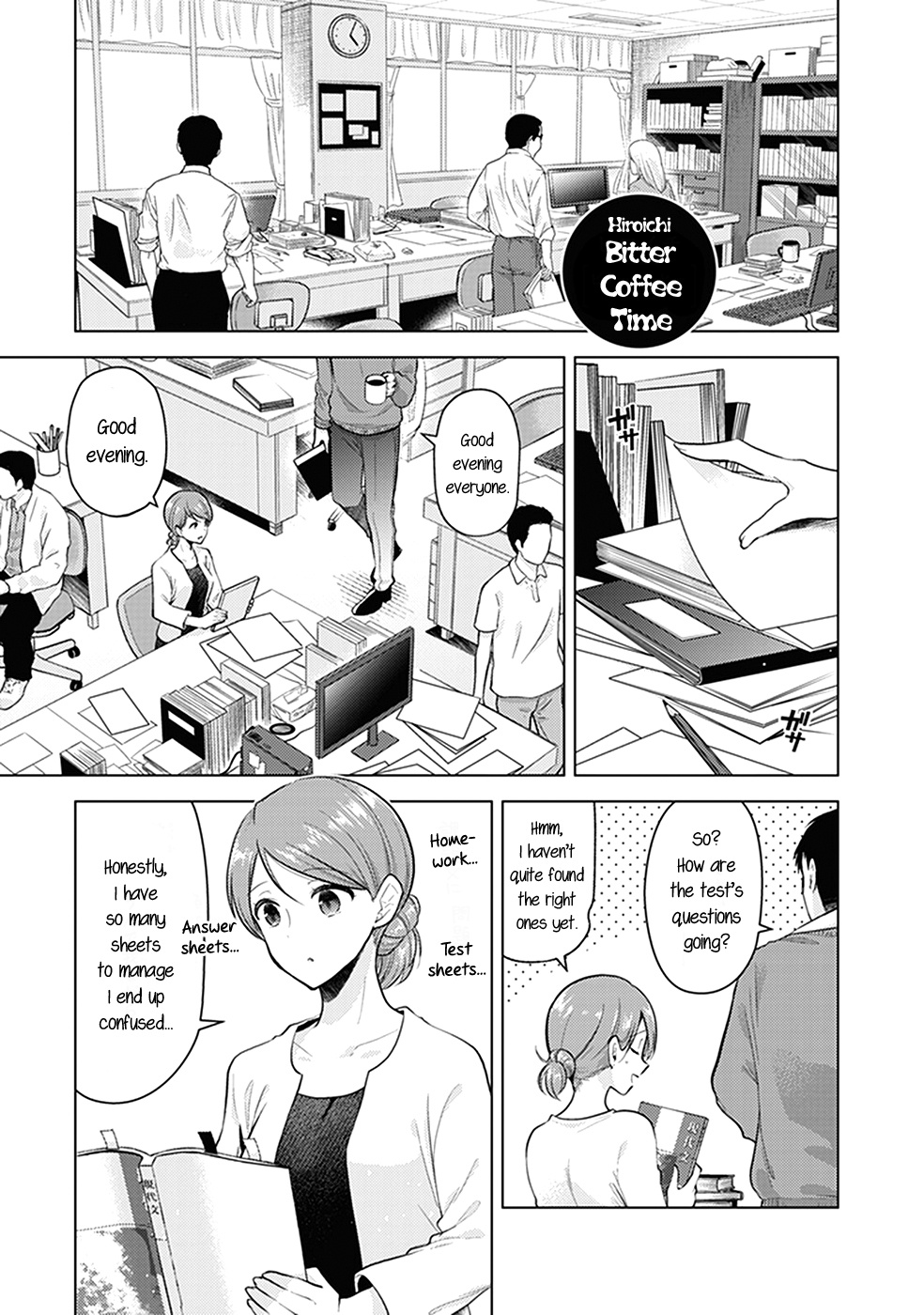 Bloom Into You: Official Comic Anthology - Chapter 10: Bitter Coffee Time