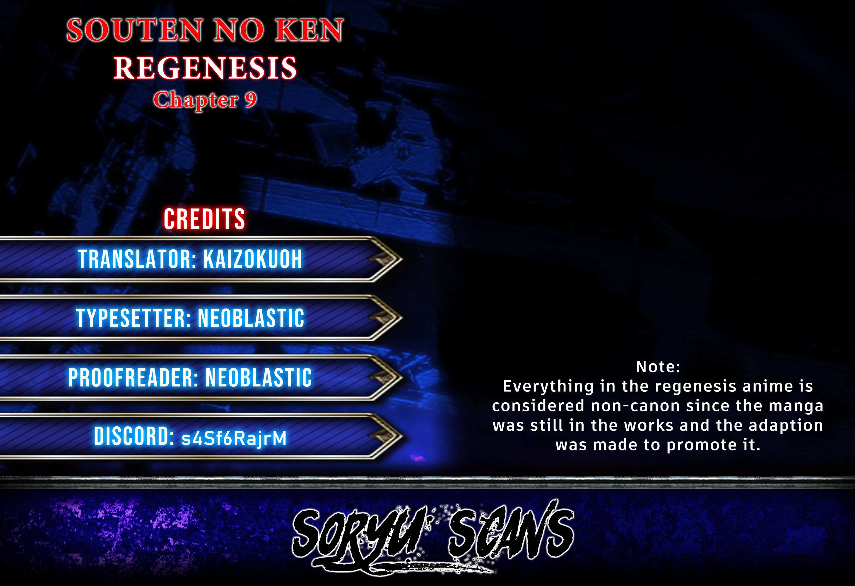 Souten No Ken Regenesis - Chapter 9