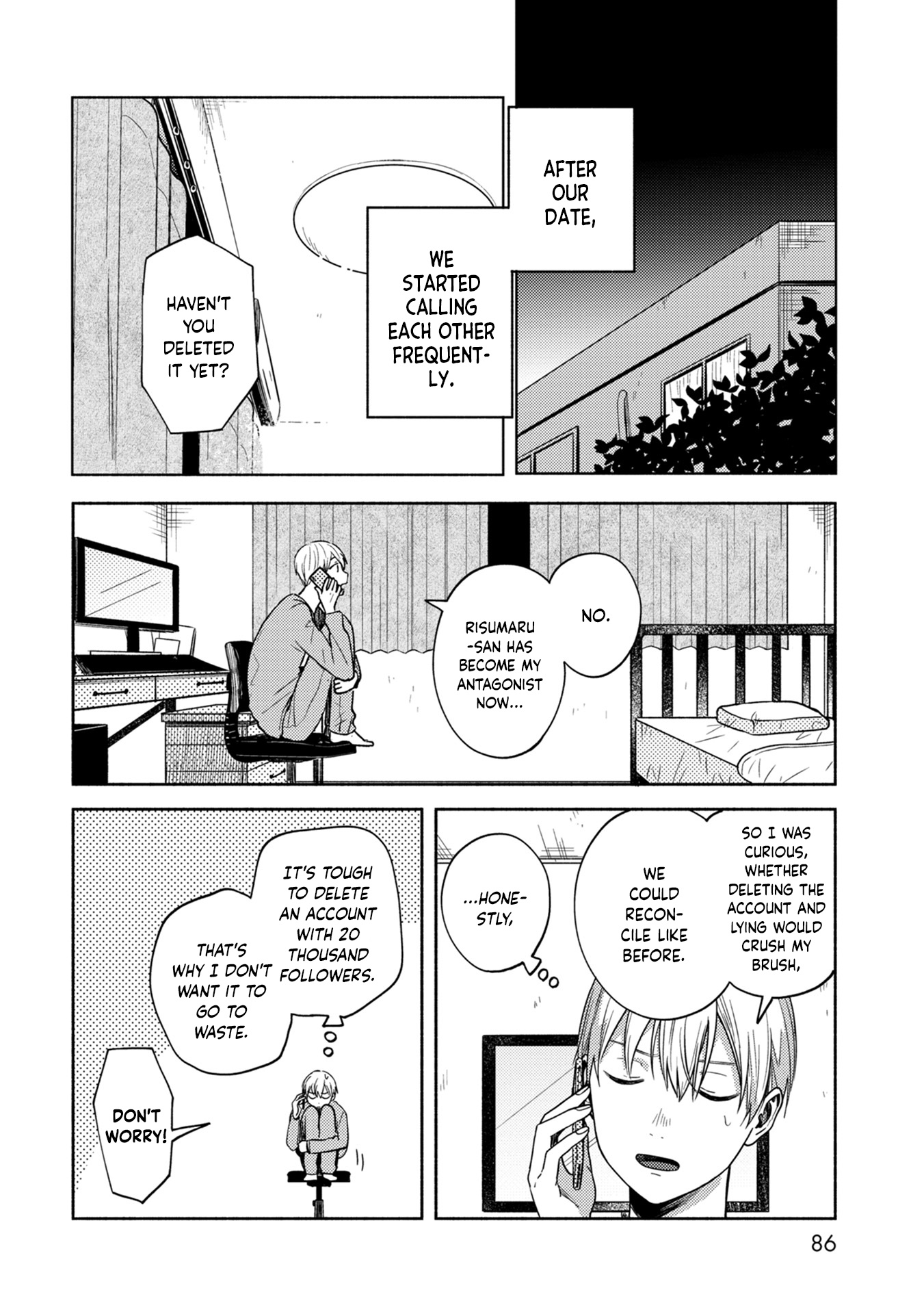 Kimi No Fude Wo Oritai - Vol.1 Chapter 4: On The Platform