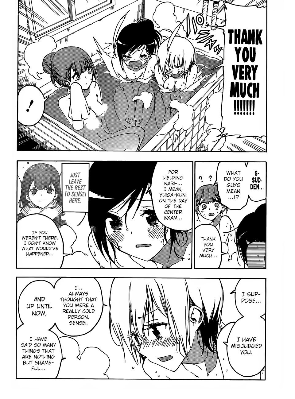 Bokutachi Wa Benkyou Ga Dekinai - Chapter 129: They Play In The Thawing Snow, Nestled Up Near [X]