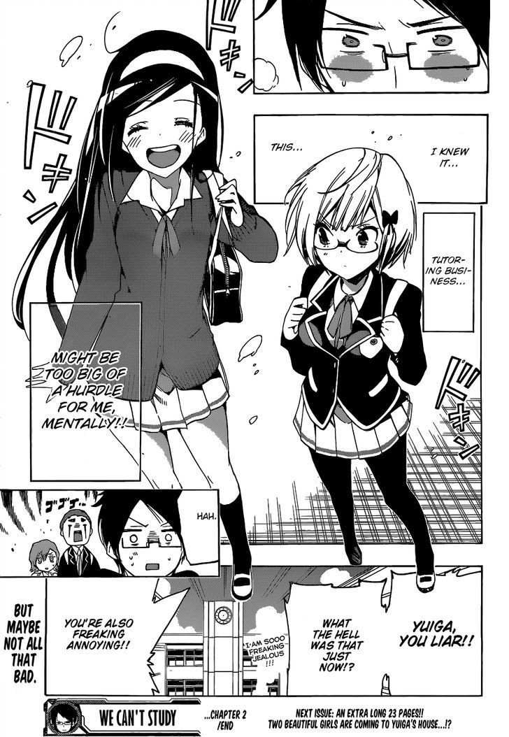 Bokutachi Wa Benkyou Ga Dekinai - Chapter 2 : What Are The Geniuses  Aspirations