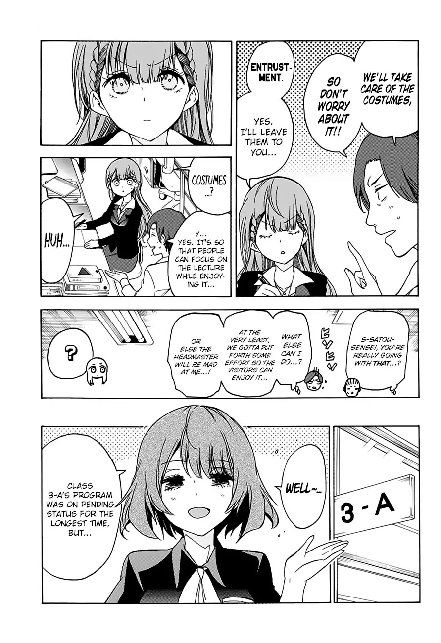 Bokutachi Wa Benkyou Ga Dekinai - Chapter 64: In The [X] Of Everyone, They Strive For The Expectations In Their Heart