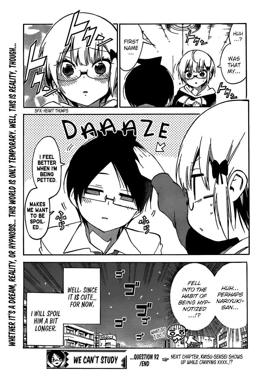 Bokutachi Wa Benkyou Ga Dekinai - Chapter 92: Question 92: Sometimes, The Genius Means Well By Priming The [X]