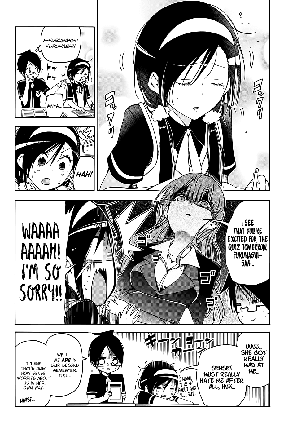 Bokutachi Wa Benkyou Ga Dekinai - Chapter 56